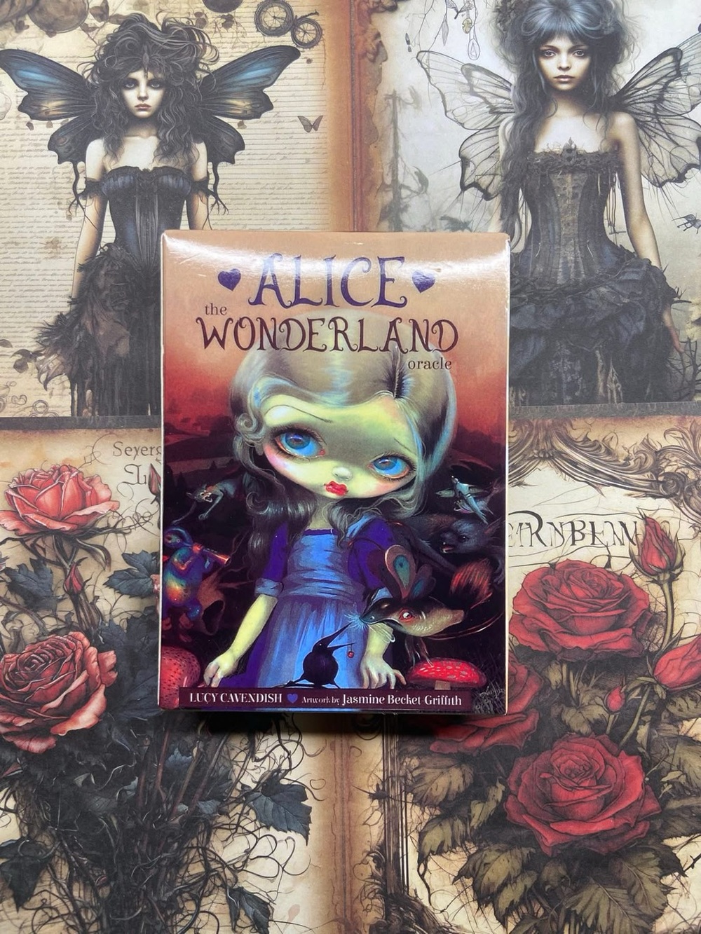 Alice in Wonderland Oracle Card Deck - Blue Artwork Edition